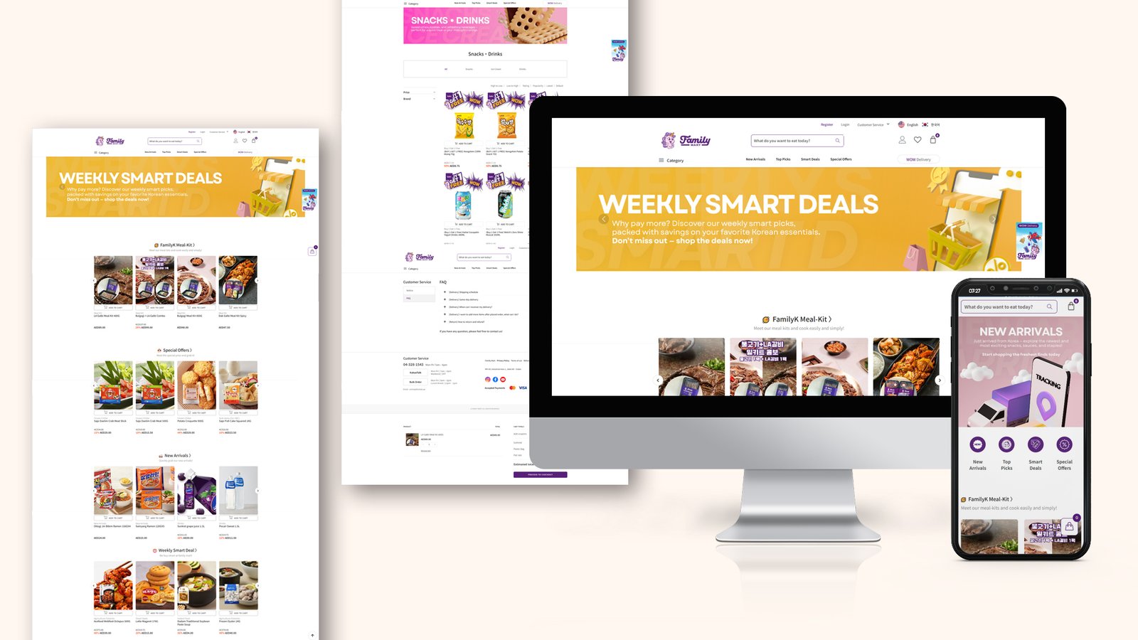 dubai korean mart familyk ecommerce